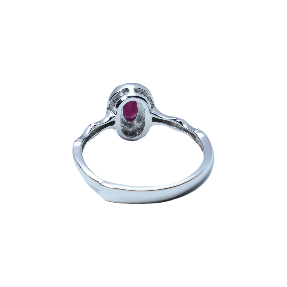Natural Unheated Ruby Ring