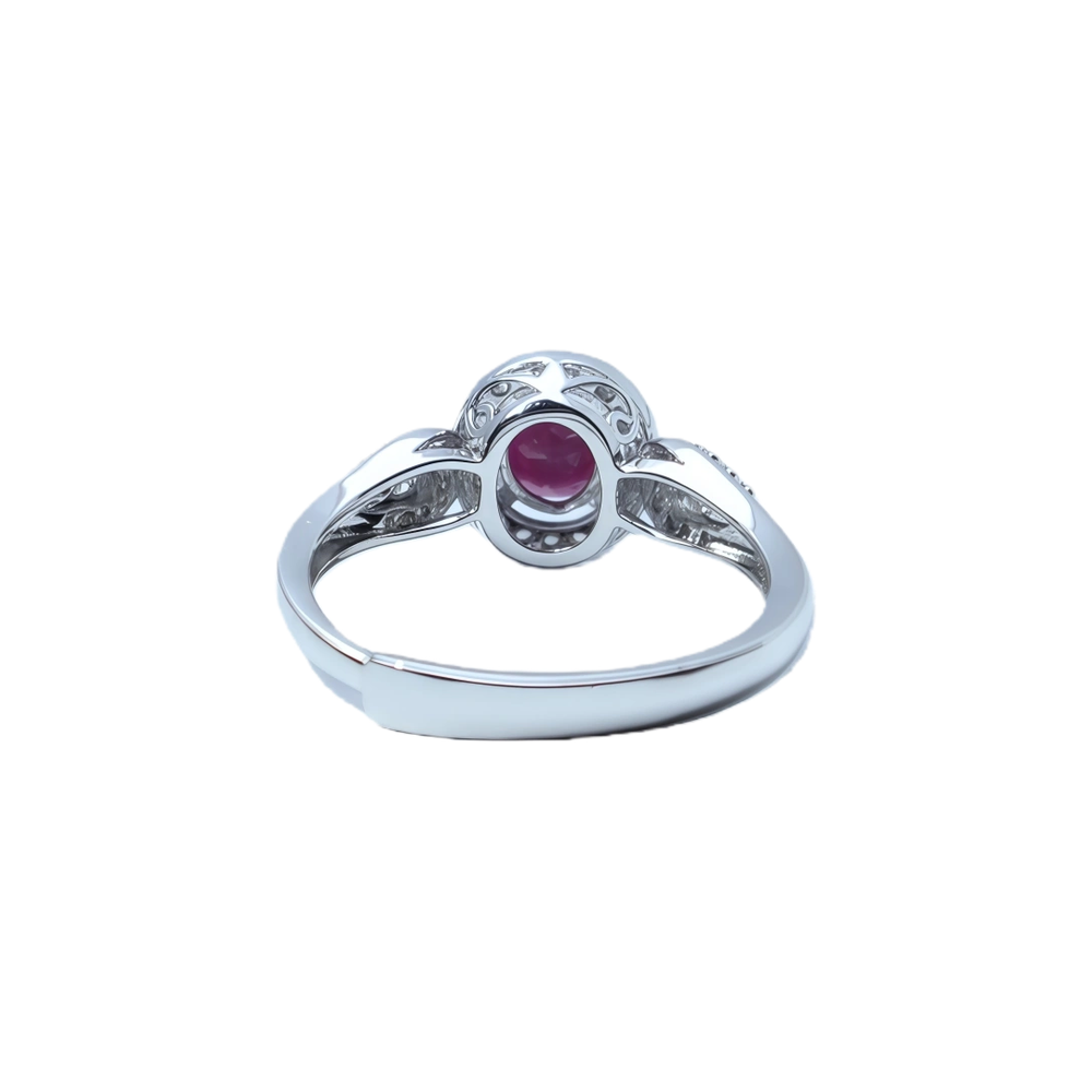 Natural Unheated Ruby Ring