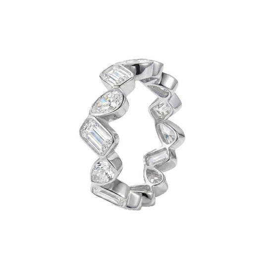 925 Silver Creative Fashion Ring | Moissanite or CZ