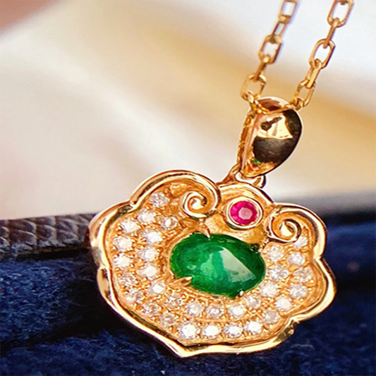 Wholesale Ruyi Lock Necklace
