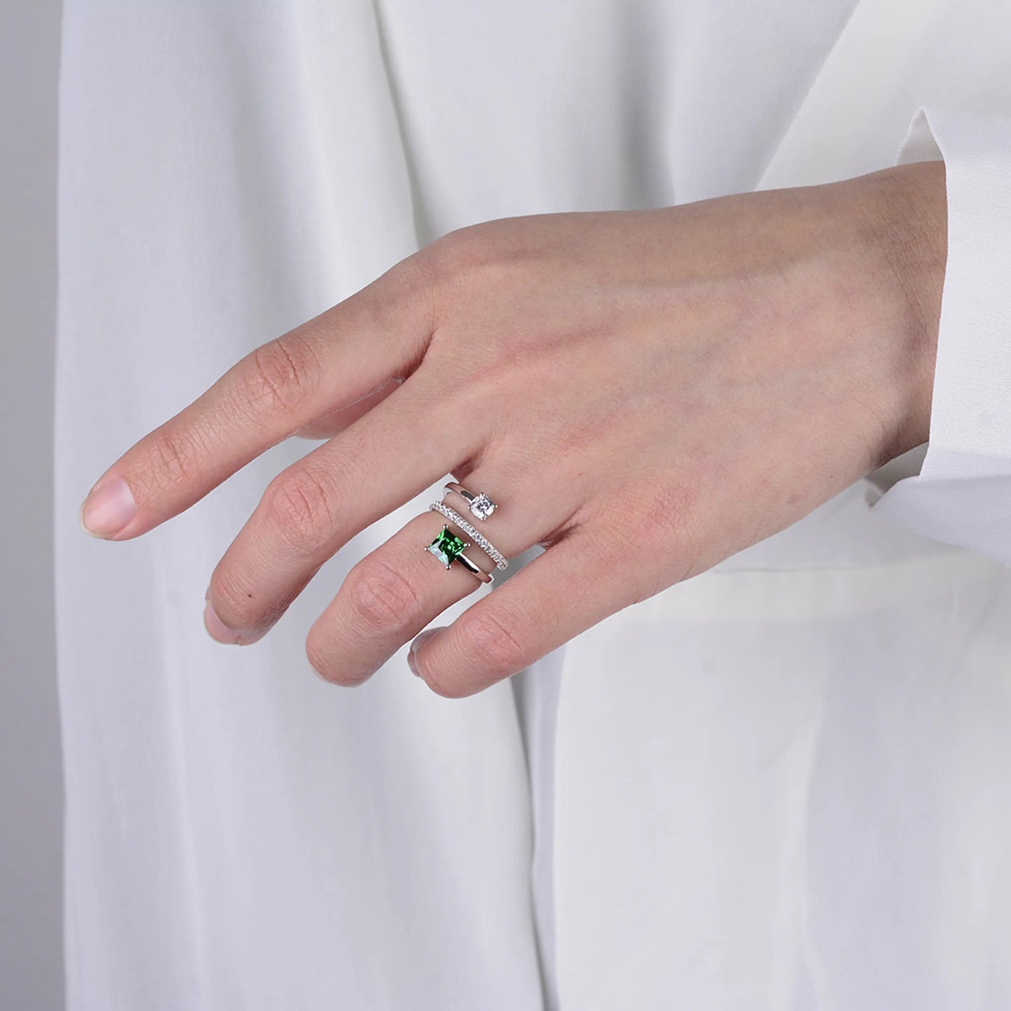 Designer Emerald Ring