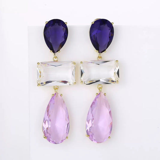 #023 Trendy Classic Earrings - 18K Gold Plated | Bo Cheng Jewelry