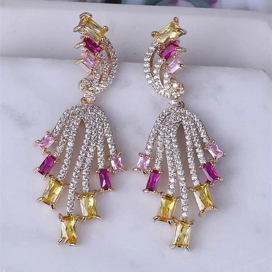 #109 Viral Classic Drop Earrings - 18K Gold Plated | Bo Cheng Jewelry