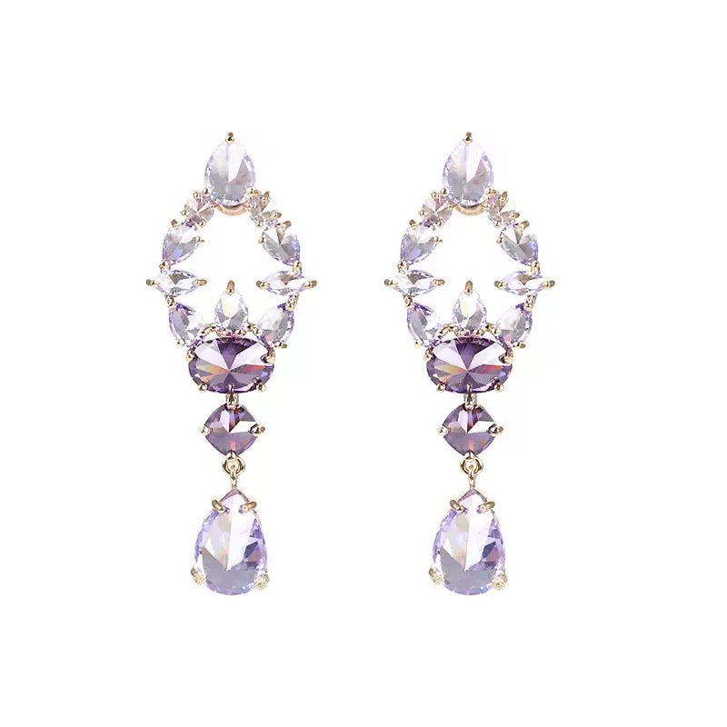 #152 Simulated Diamond Minimalist Ear Accessories - 18K Gold Plated | Bo Cheng Jewelry