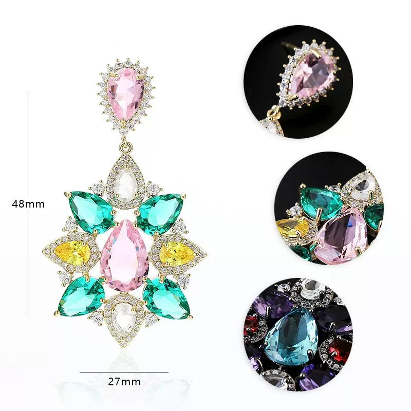 #158 Popular Classic Earrings - 18K Gold Plated | Bo Cheng Jewelry