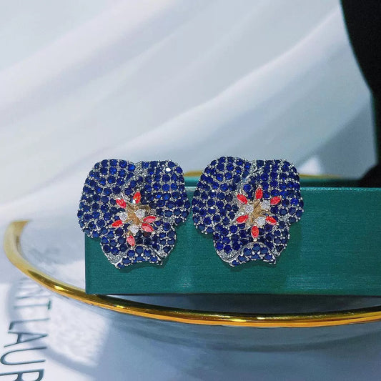 #176 Best-seller Elegant Stud Earrings - 18K Gold Plated | Bo Cheng Jewelry