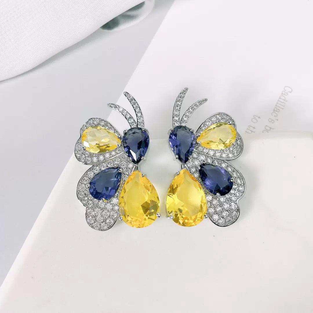#185 Viral Luxury Earrings - 18K Gold Plated | Bo Cheng Jewelry