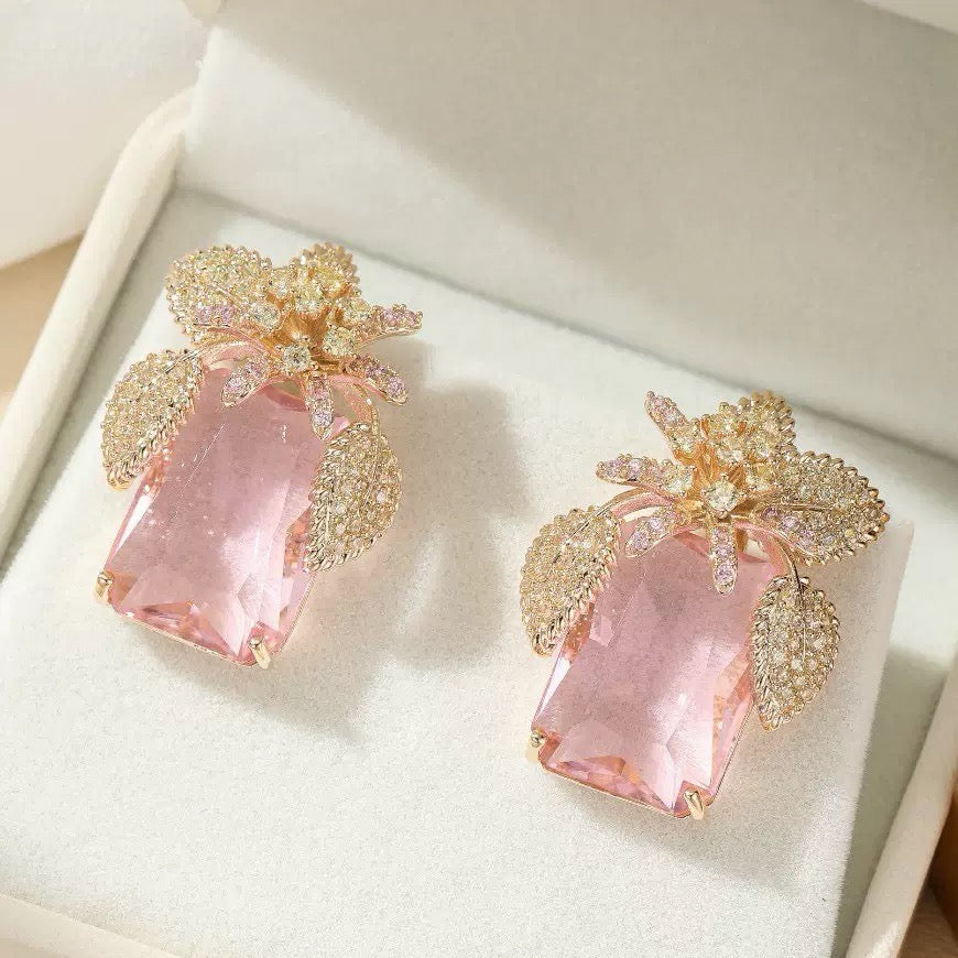 #204 Selected Fashion Drop Earrings - 18K Gold Plated | Bo Cheng Jewelry