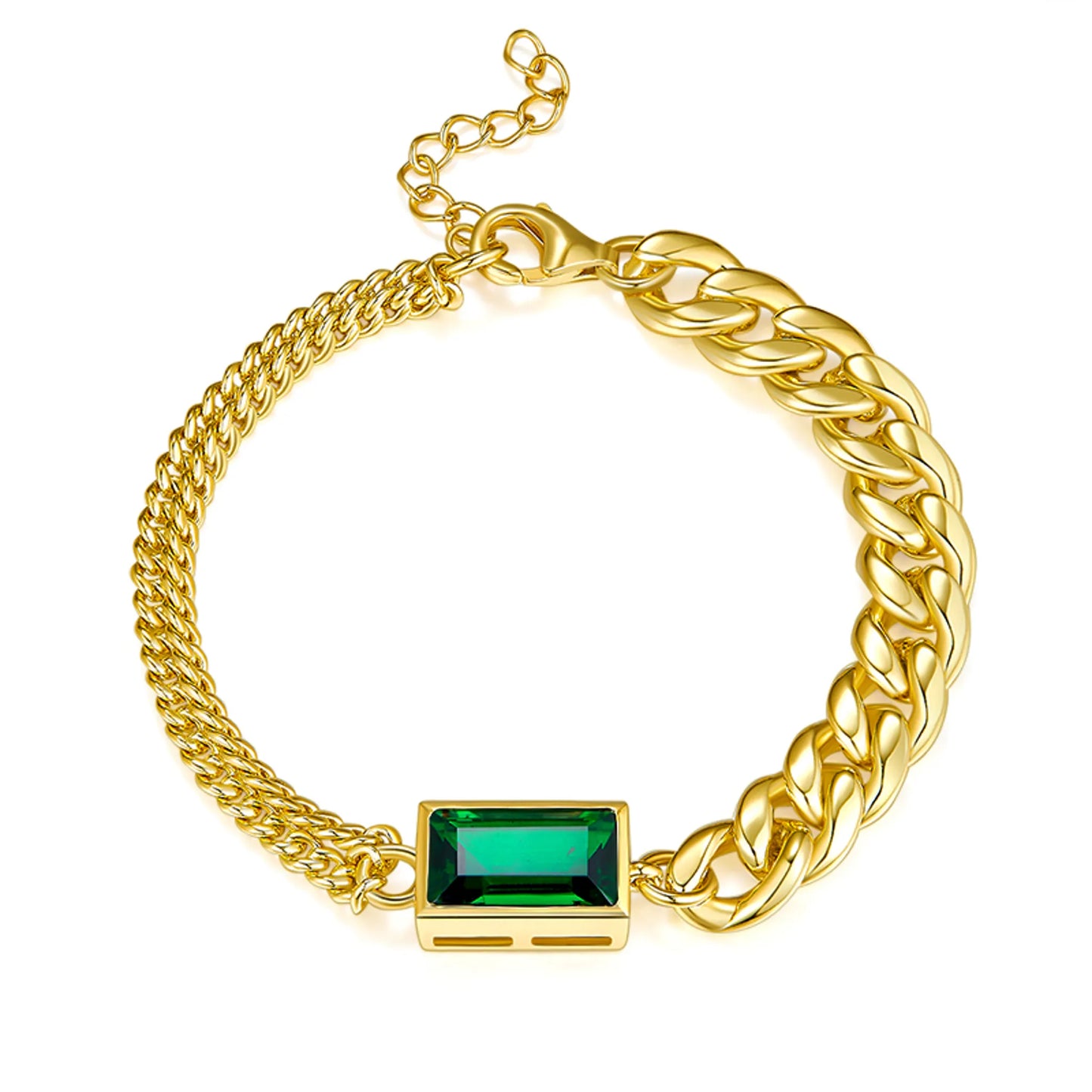 4CT Emerald Bracelet
