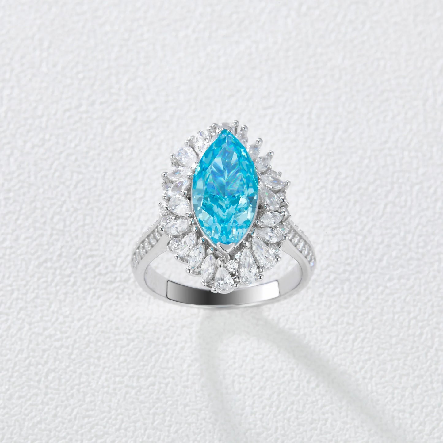 Classic High Carbon Diamond Ring