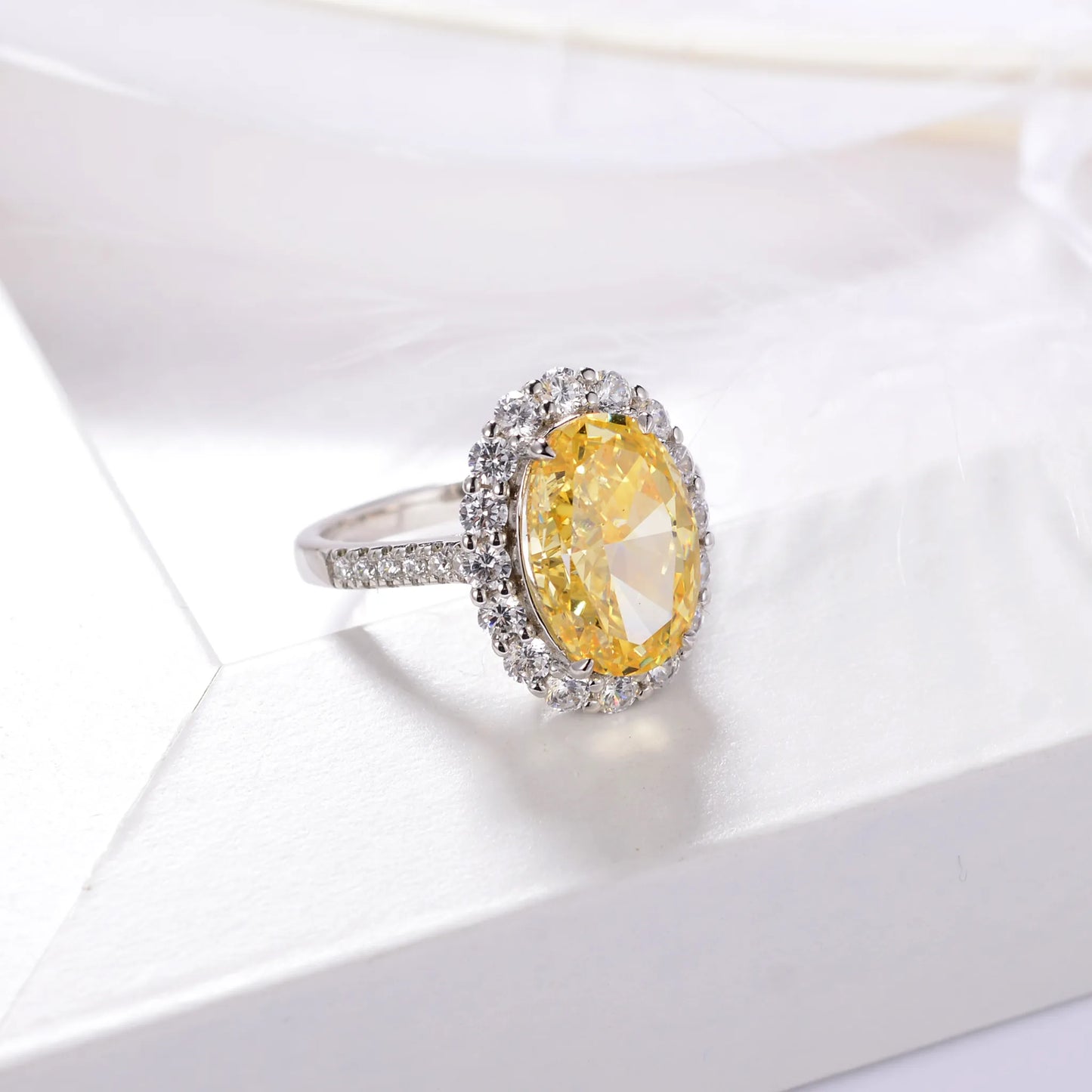 Sugar Cube High Carbon Diamond Necklace