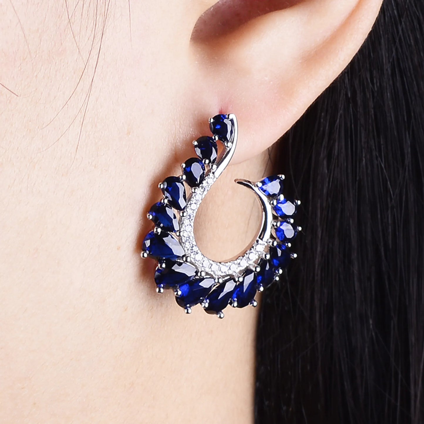 Sapphire Earrings