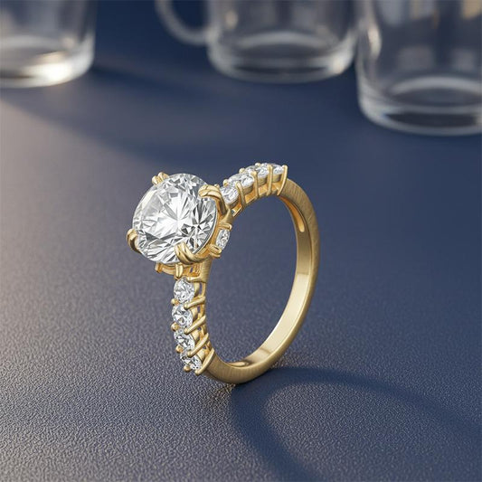 925 Silver Fashion Ring | Moissanite or CZ