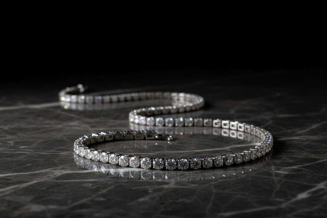 Why Tennis Chains Flip & How CNC Precision Manufacturing Solves It | Bocheng Jewelry