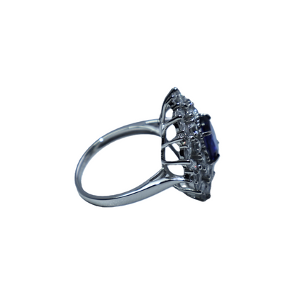 Blue Spine Ring