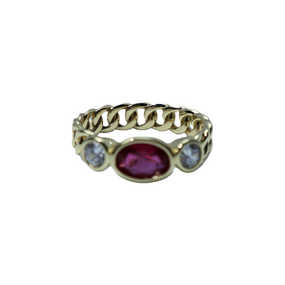 Trendy Oval Lab Grown Emerald Ring 925 Silver Wholesale View 5