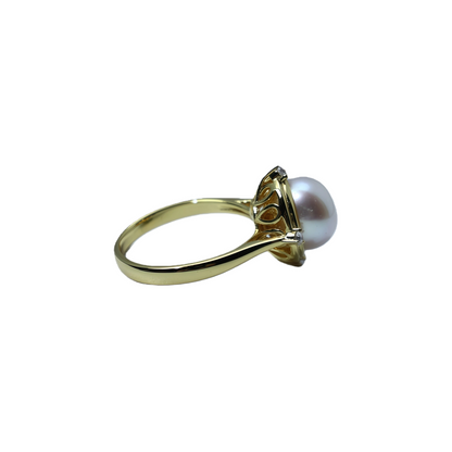 Natural Pearl Women's Ring