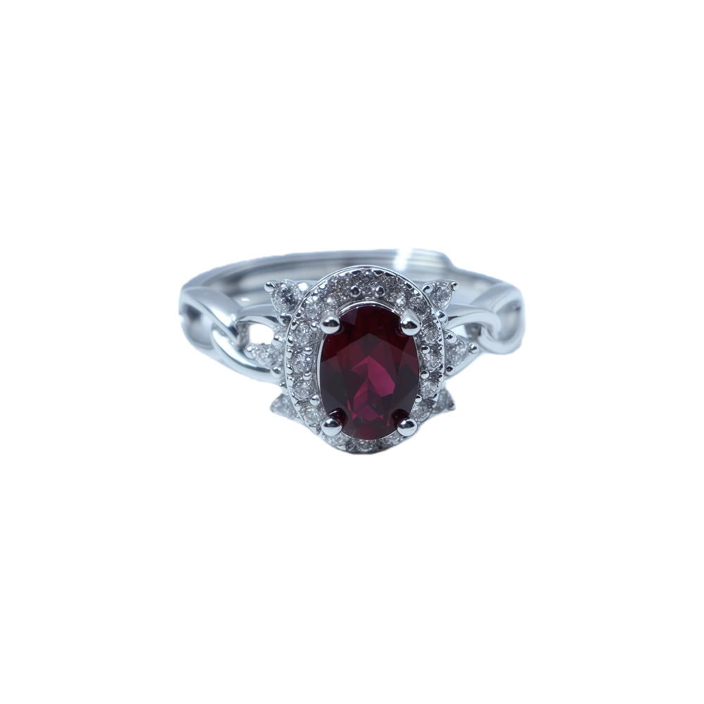 Luxury Garnet Ring