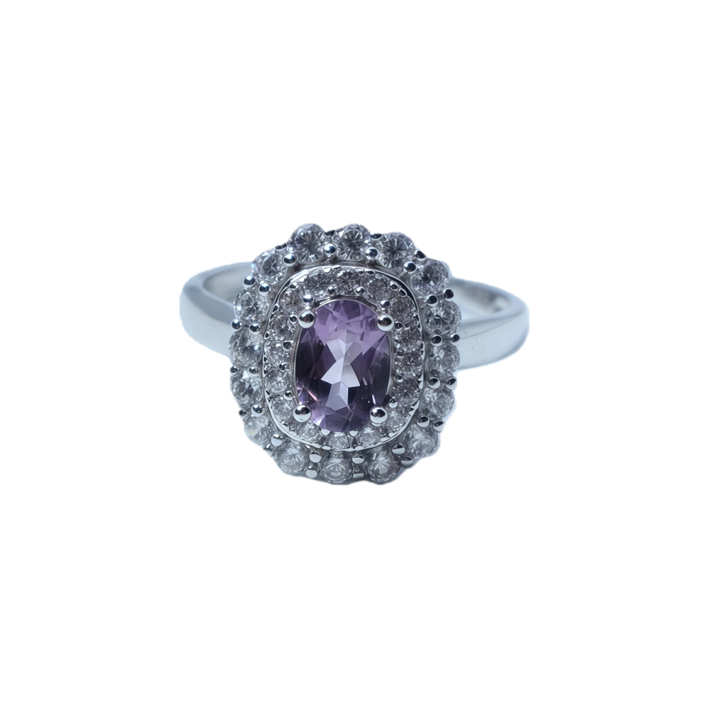 Round Crystal Luxury Ring