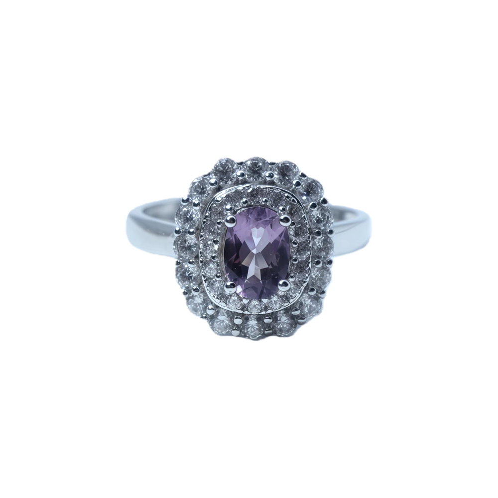 Round Crystal Luxury Ring