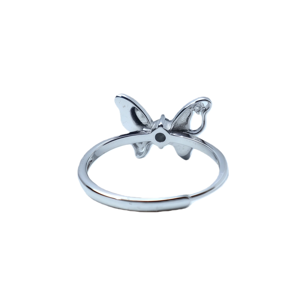 Butterfly-Shaped Jadeite Ring
