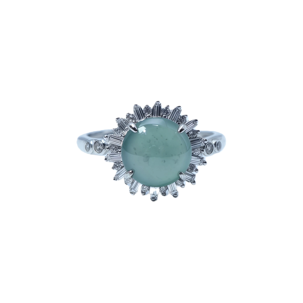 Dan-Shaped Natural Unheated Ruby Ring