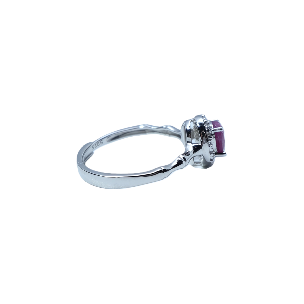 Natural Unheated Ruby Ring