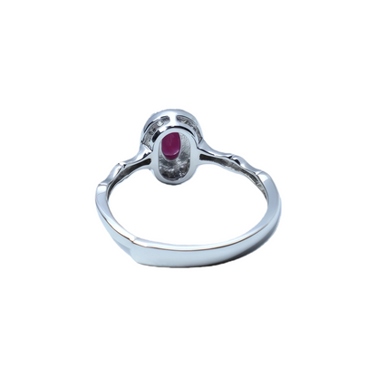 Natural Unheated Ruby Ring