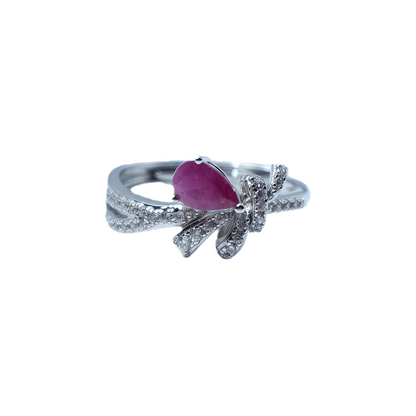 Natural Unheated Ruby Ring