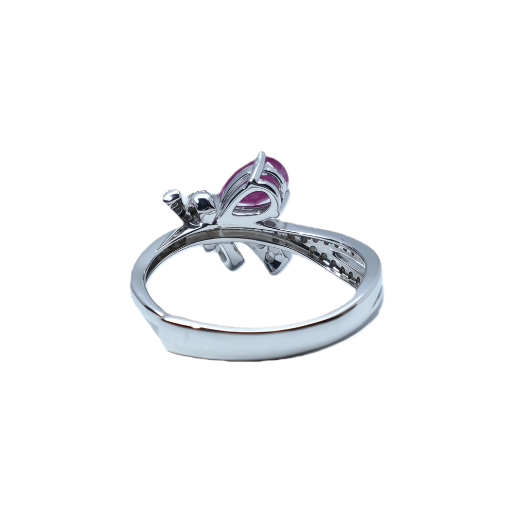 Natural Unheated Ruby Ring