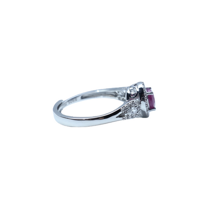 Natural Unheated Ruby Ring