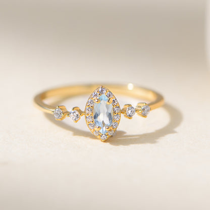 Wholesale 925 Sterling Silver Zircon Ring Light Luxury