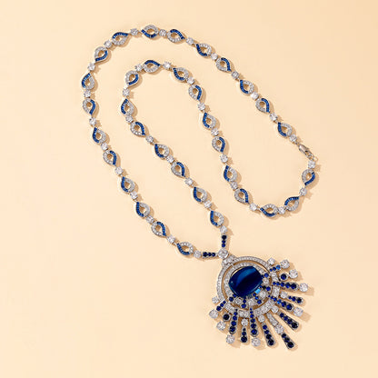 accessories atmospheric Necklace - 18K Gold Plated | Bo Cheng Jewelry - View 2