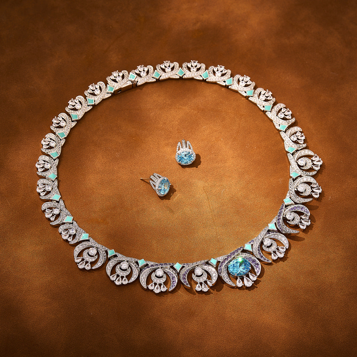 Liu Yifei's Necklace - 18K Gold Plated | Bo Cheng Jewelry - View 2