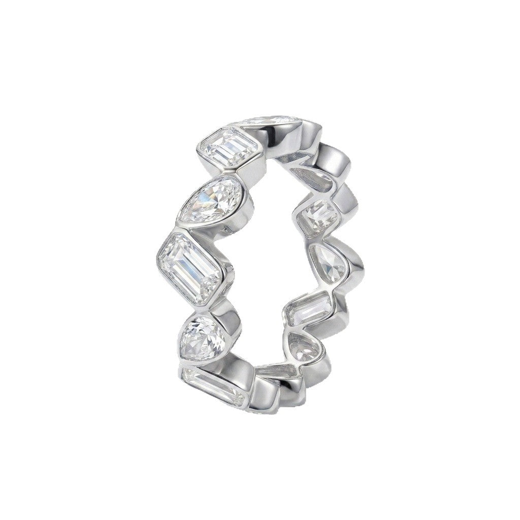 925 Silver Creative Fashion Ring | Moissanite or CZ