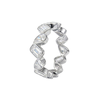 925 Silver Creative Fashion Ring | Moissanite or CZ