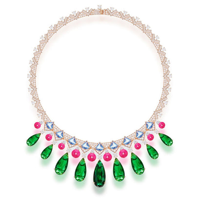 Wholesale Model Simulated Emerald PearShaped