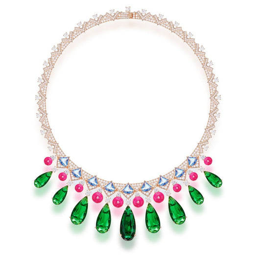 Wholesale Model Simulated Emerald PearShaped