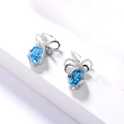 Large Square High Carbon Diamond Necklace