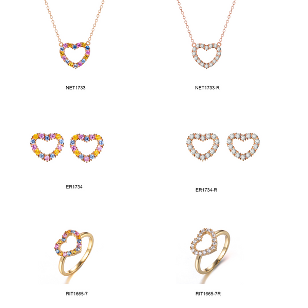 Minimalist Colorful Zircon Series