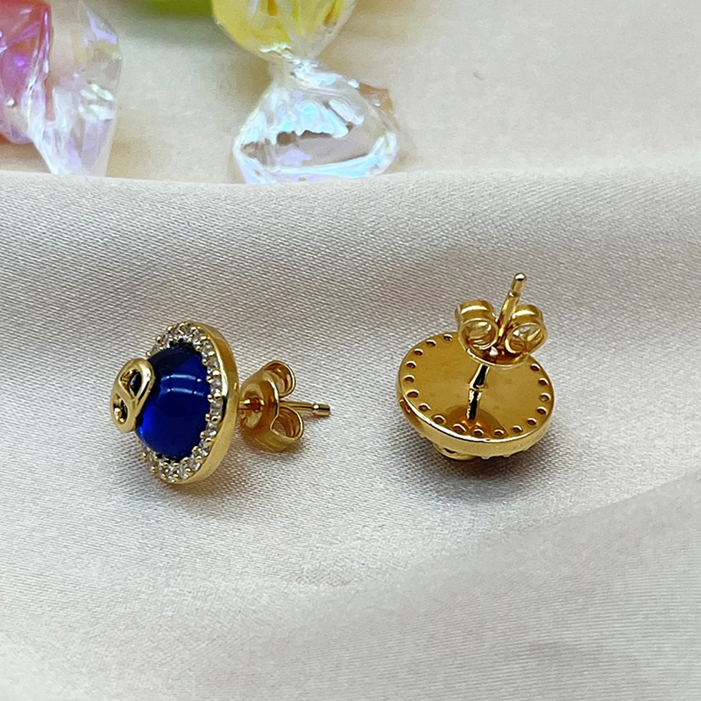 CD Stud Earrings