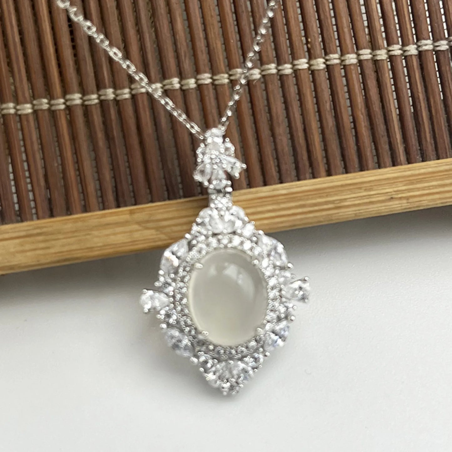 Green Chalcedony Necklace