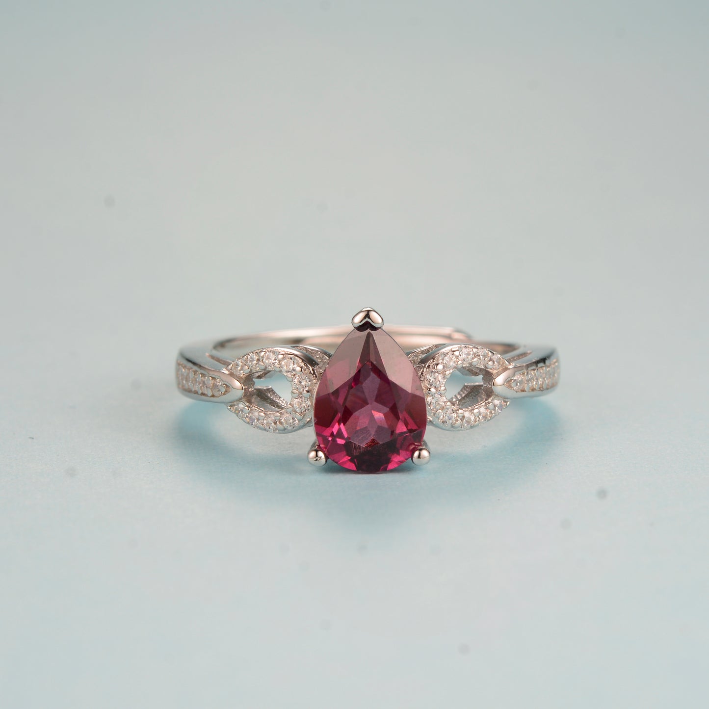 Magnesium Aluminum Garnet Ring 925 Silver Wholesale Style 3