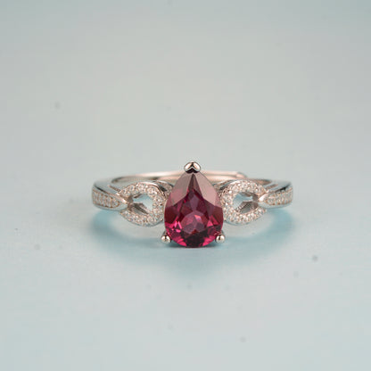 Magnesium Aluminum Garnet Ring 925 Silver Wholesale Style 3