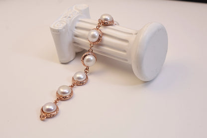 925 Sterling Silver Bun Bead Bracelet