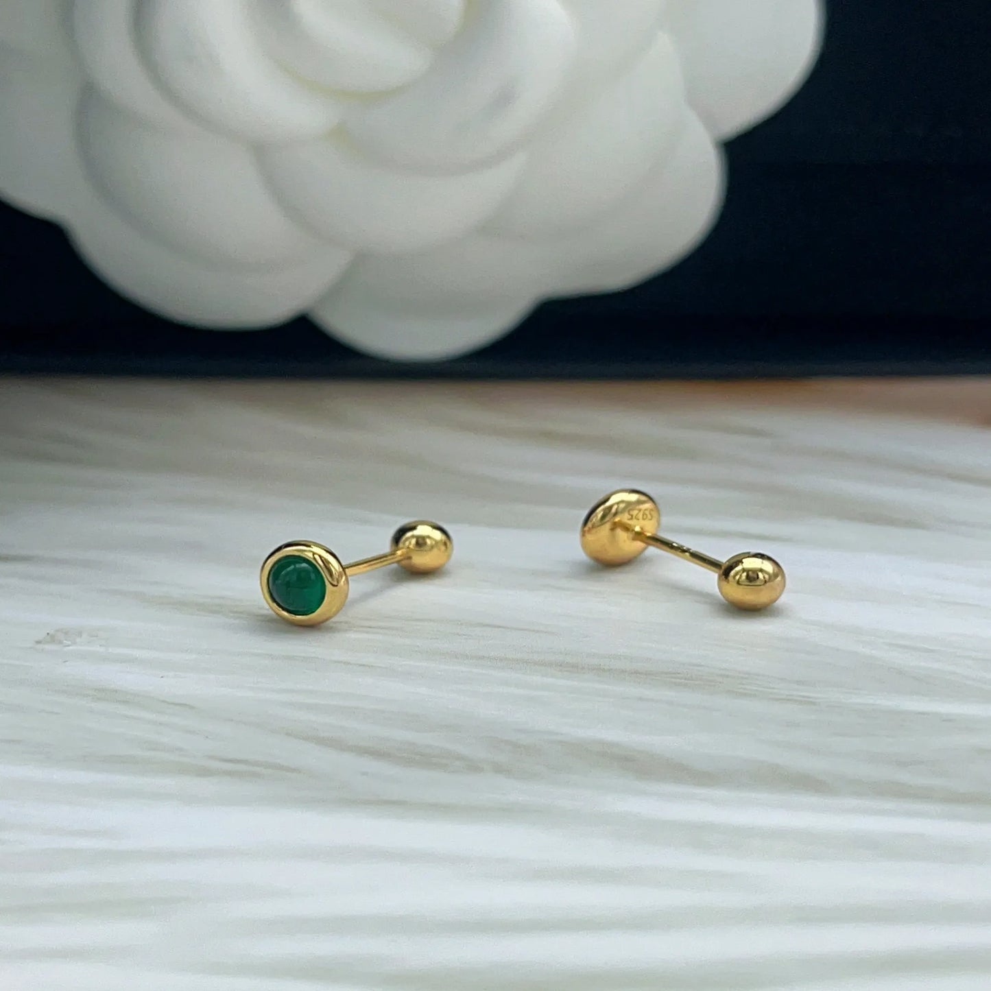 Two-Way Bubble Stud Earrings