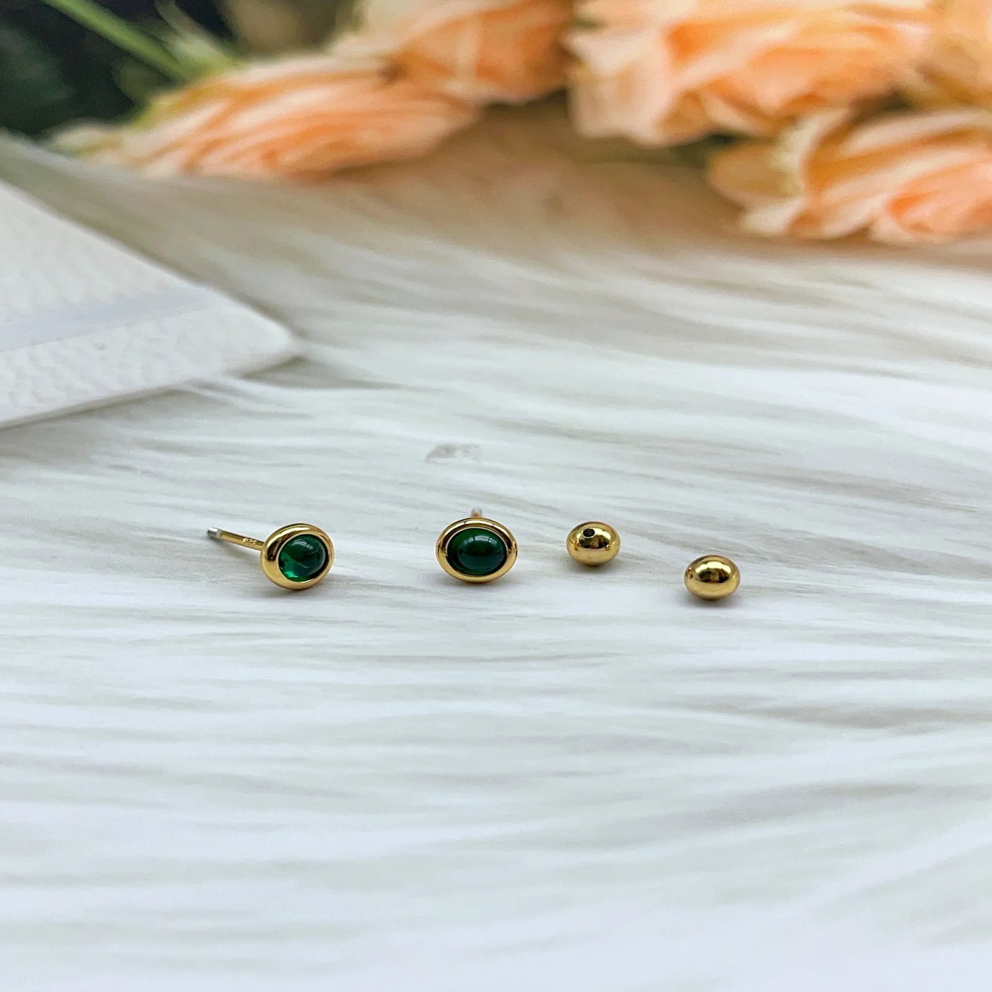 Two-Way Bubble Stud Earrings