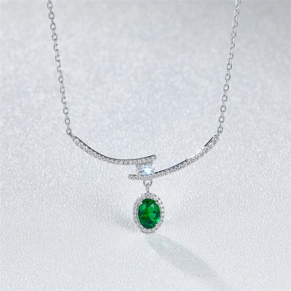 Annual Party Dress Emerald Necklace