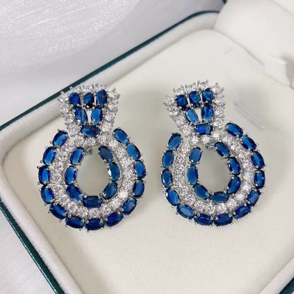 #012 Wholesale micro- zircon earrings | Bo Cheng Jewelry