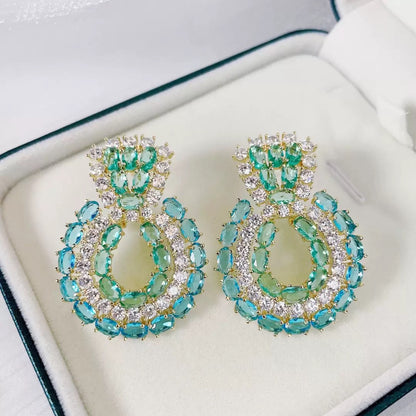 #012 Wholesale micro- zircon earrings | Bo Cheng Jewelry